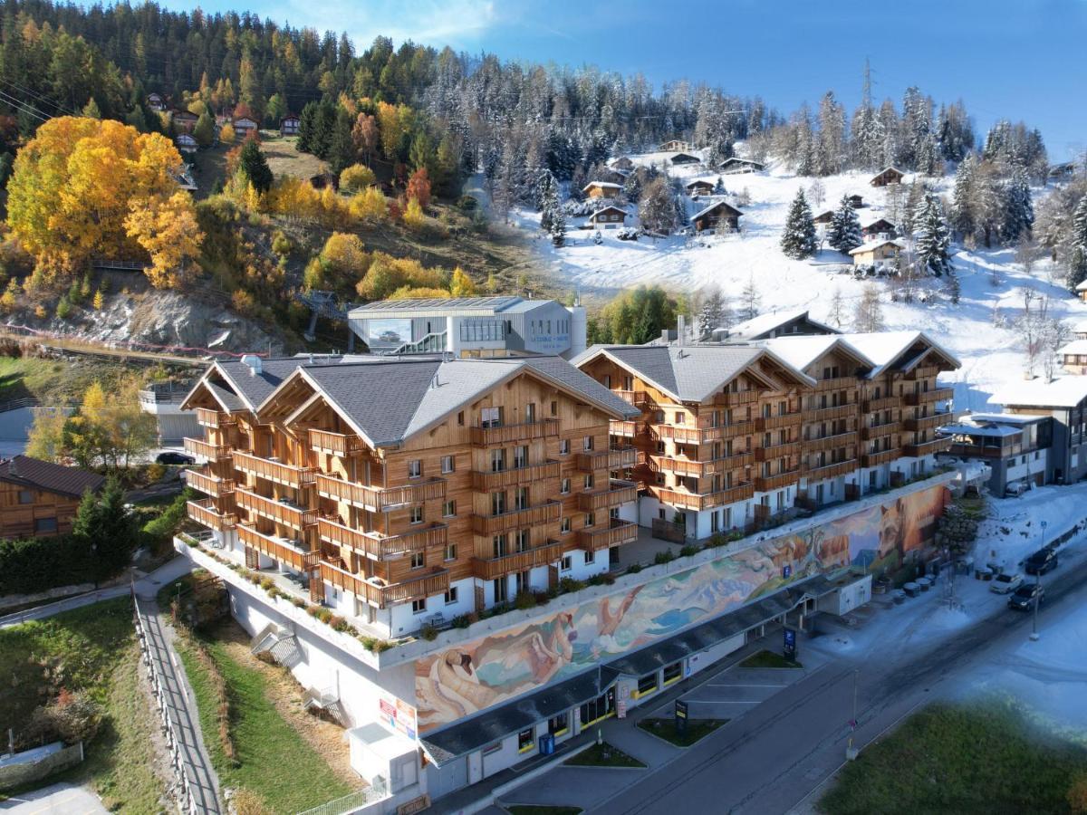 Apartment T-Resort La Tzoumaz 4P8 Vue Vallee By Interhome Exterior foto