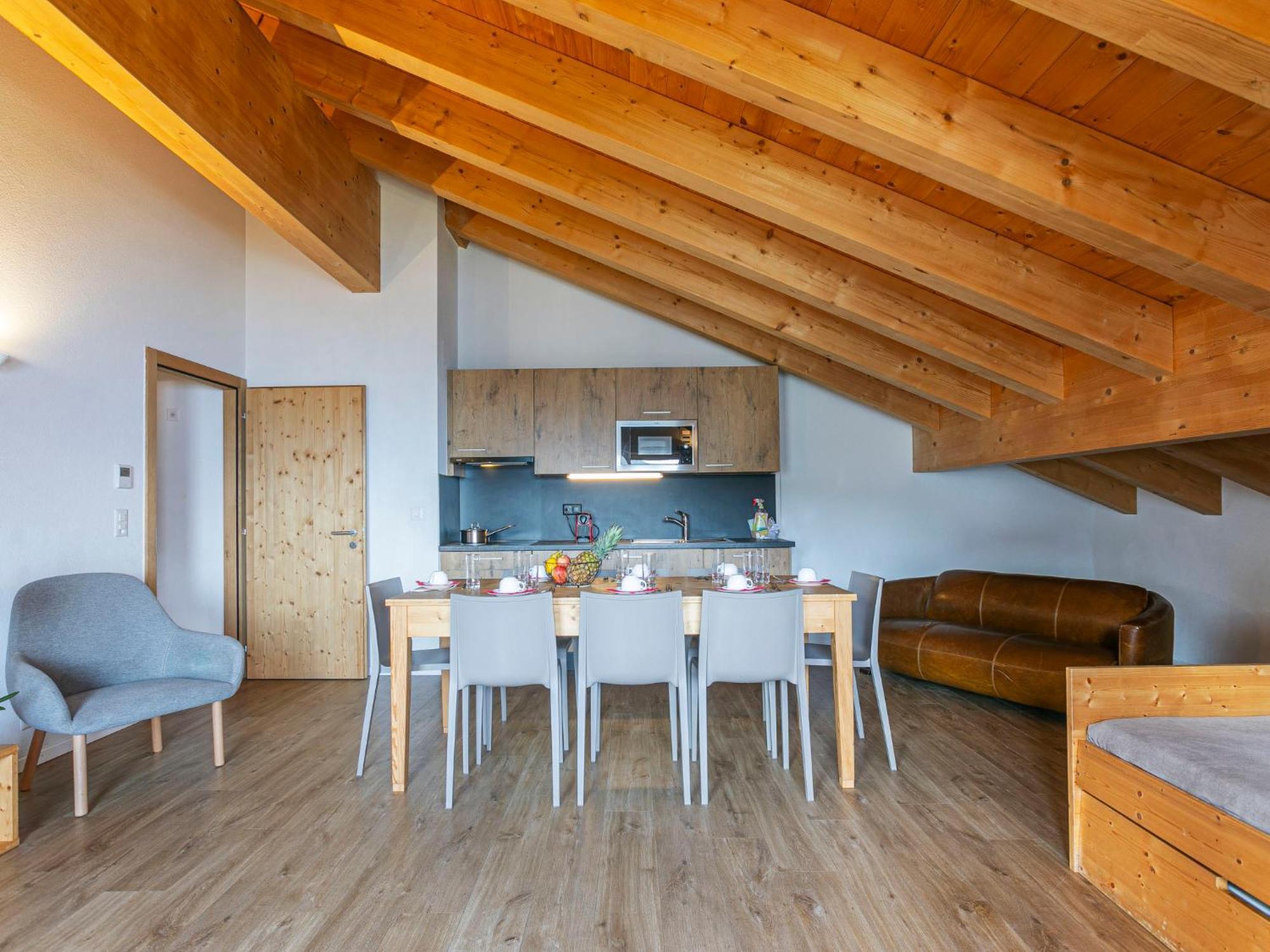 Apartment T-Resort La Tzoumaz 4P8 Vue Vallee By Interhome Exterior foto