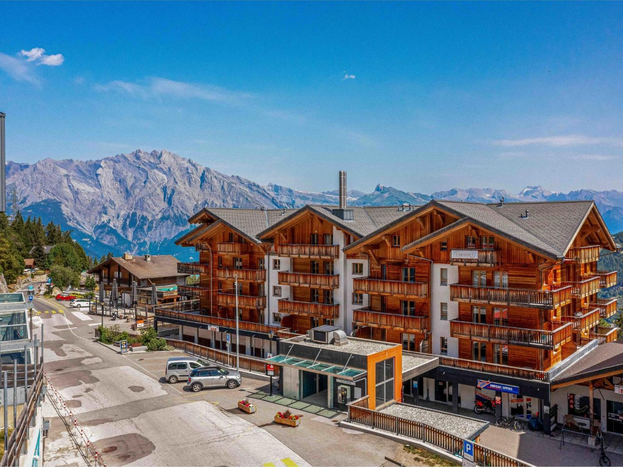 Apartment T-Resort La Tzoumaz 4P8 Vue Vallee By Interhome Exterior foto
