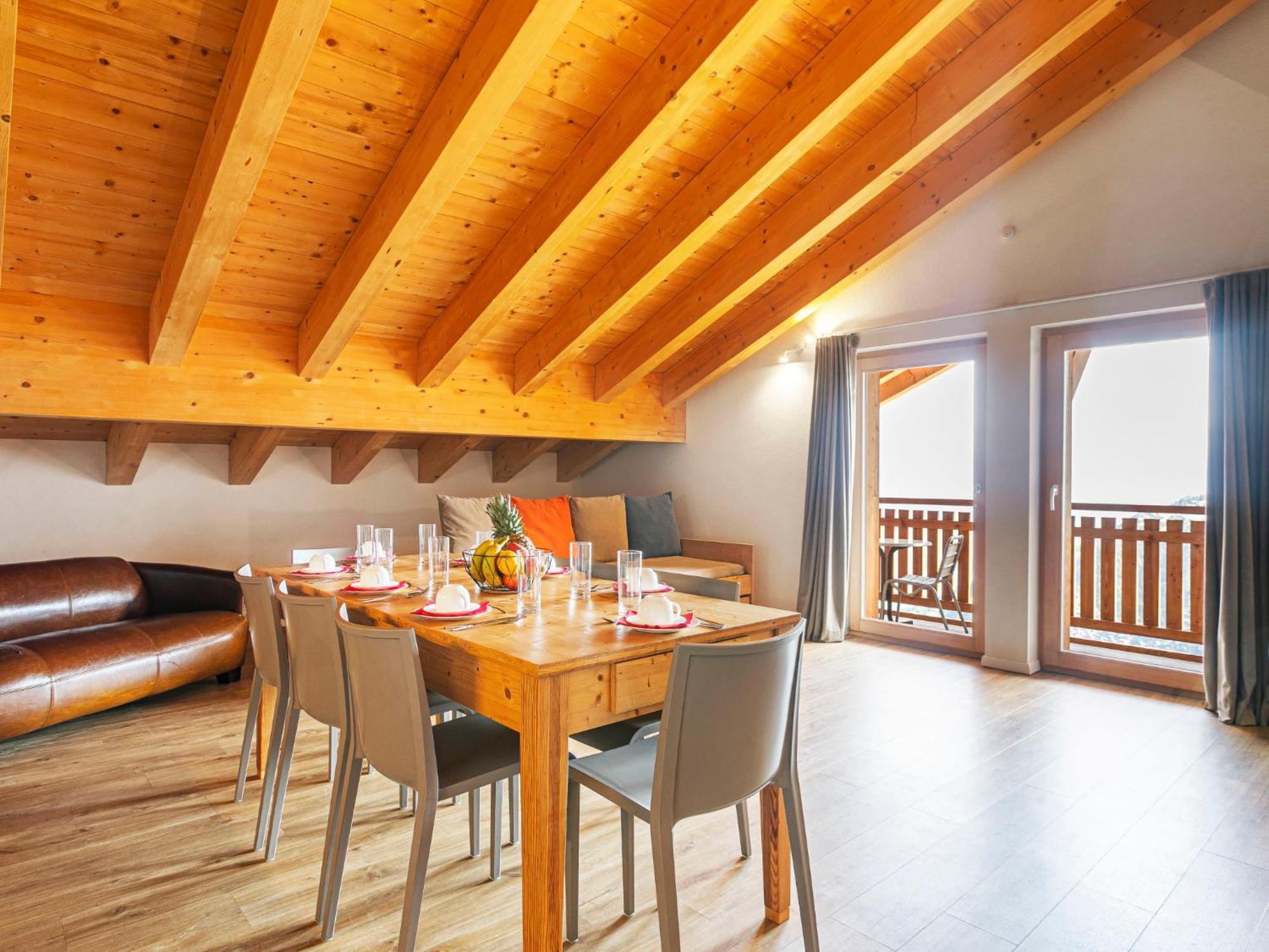 Apartment T-Resort La Tzoumaz 4P8 Vue Vallee By Interhome Exterior foto