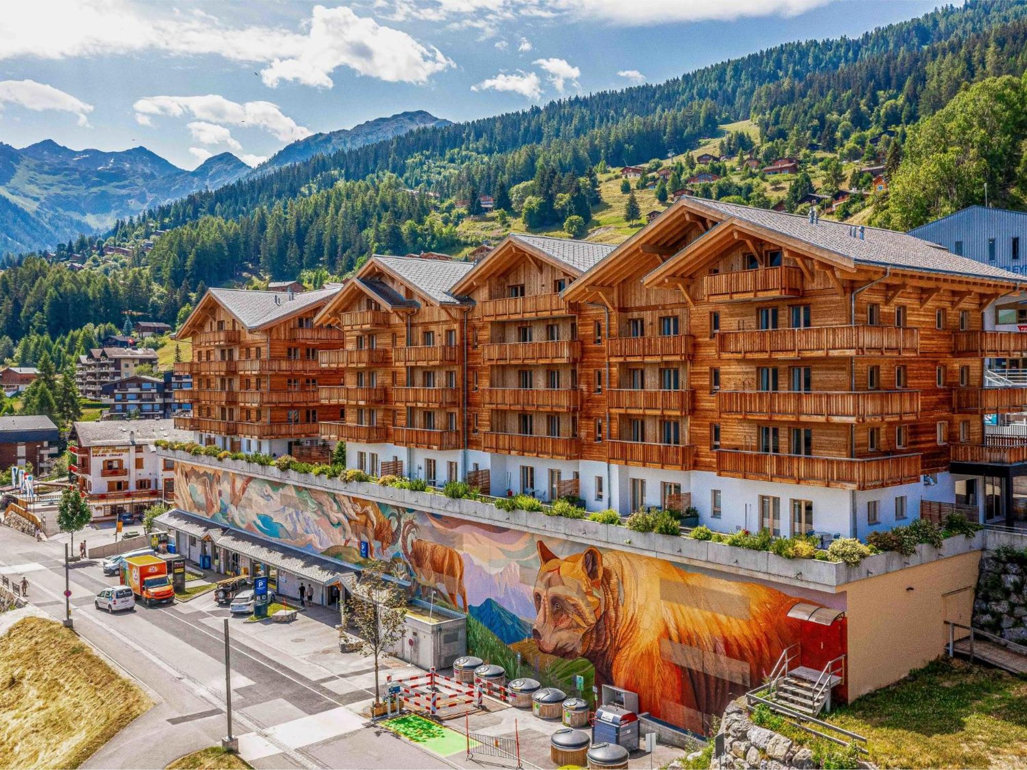 Apartment T-Resort La Tzoumaz 4P8 Vue Vallee By Interhome Exterior foto