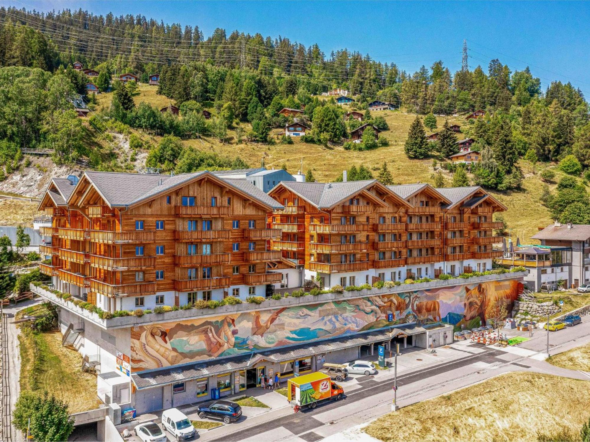 Apartment T-Resort La Tzoumaz 4P8 Vue Vallee By Interhome Exterior foto